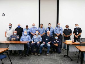 Group photo of G&W Electric maintenance team