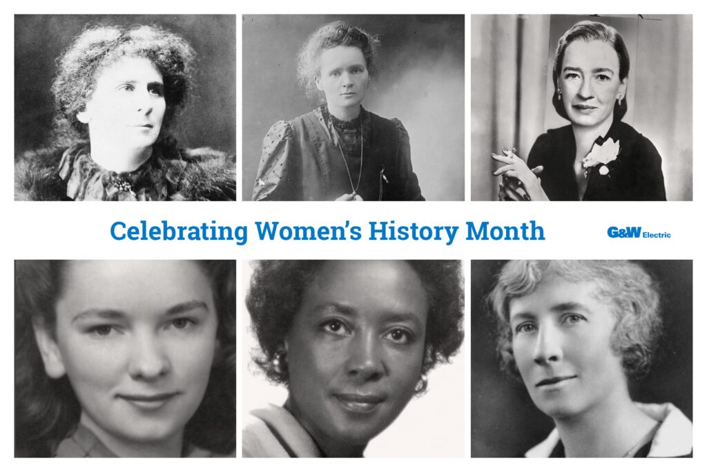 Women's history month graphic