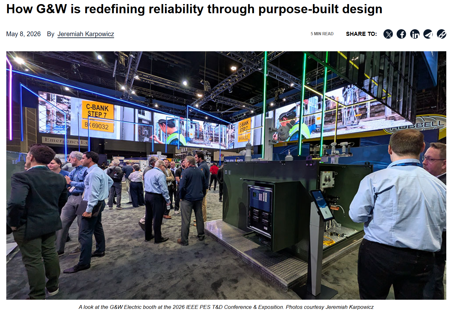 G&W Electric FactorThis article screenshot
